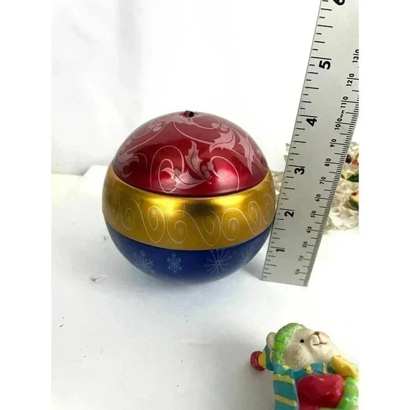 VTG 21 PC Christmas Holiday Ornaments Barney Santa Dr Seuss Tree 1990s - Picture 12 of 15